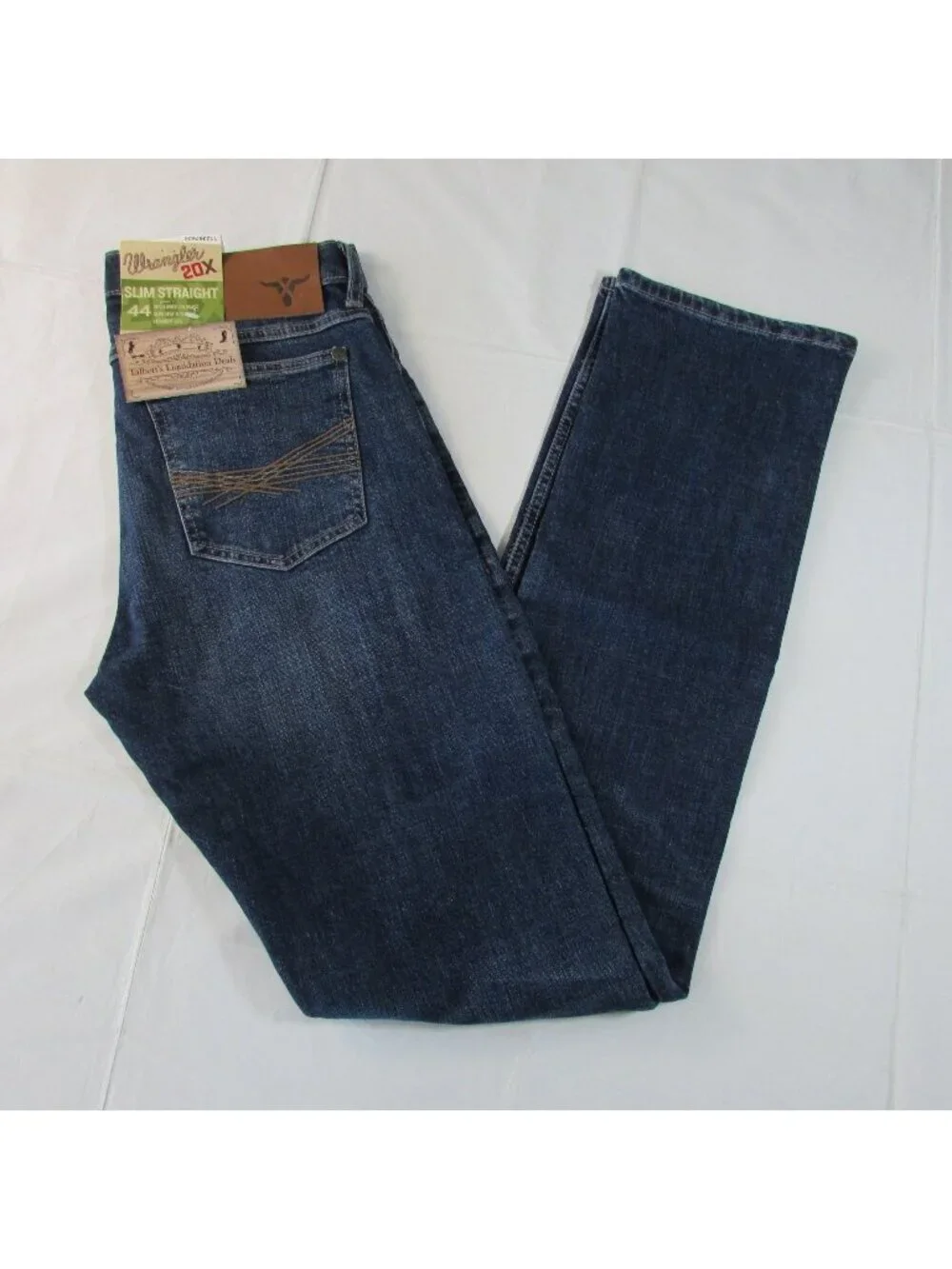 Wrangler 20X Men's Slim Straight Jeans Pepperstone 112367626